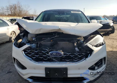 2021 Ford Edge Titanium из США, поврежденный, VIN 2FMPK4K90MBA39926